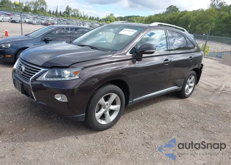 2014 Lexus Rx 350 z USA, uszkodzony, nr VIN 2T2BK1BA8EC249797